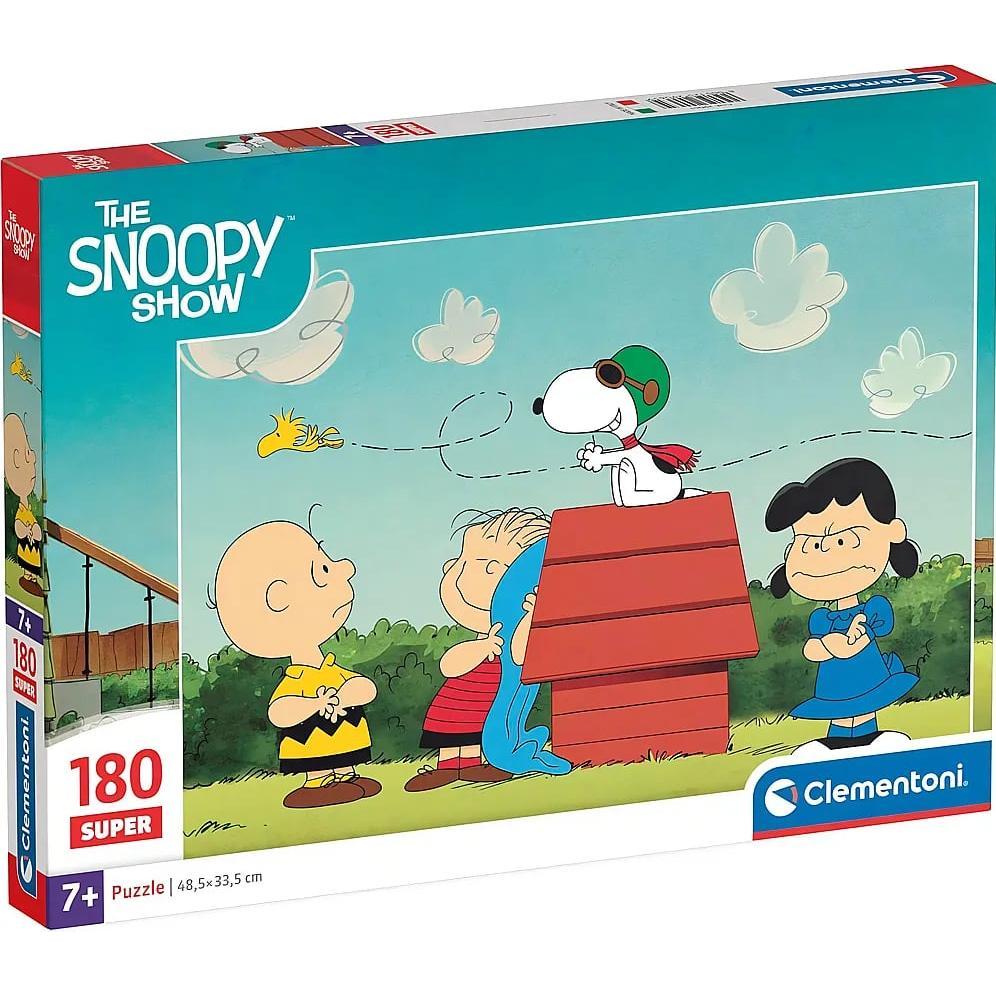 Clementoni Multicolore Puzzle Peanuts Snoopy, 180 Pezzi. (180 Pezzi)