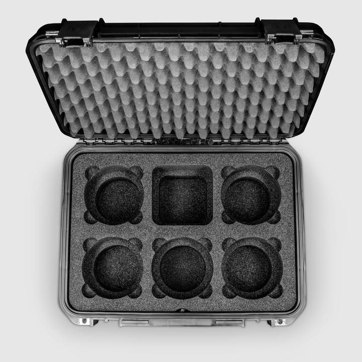 Actual product image SKB XEEN CF lens case with insert 5 lenses (Photo case)