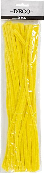 Produktbild Creativ Company Chenille Gelb 30cm, 50Stk. (0.30 m)