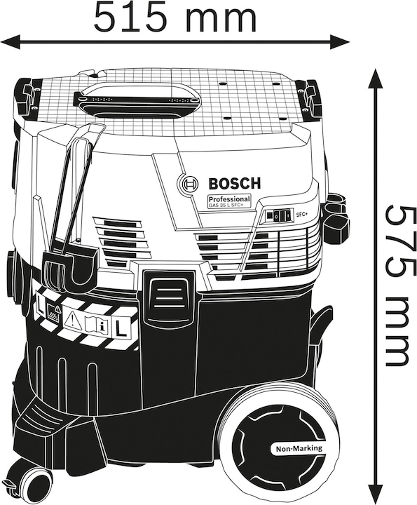 Immagine prodotto Bosch Professional Gas 35 L Sfc+ (Aspirapolvere a umido e a secco)