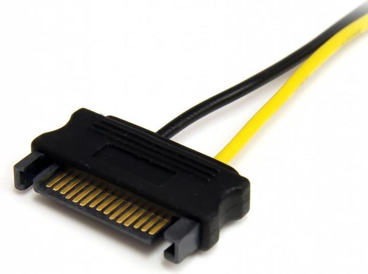 Produktbild StarTech Satpciex8adp (15 cm, 8 pin EPS, SATA)