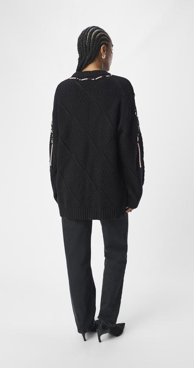 Produktbild Object Longline Strickpullover (L)