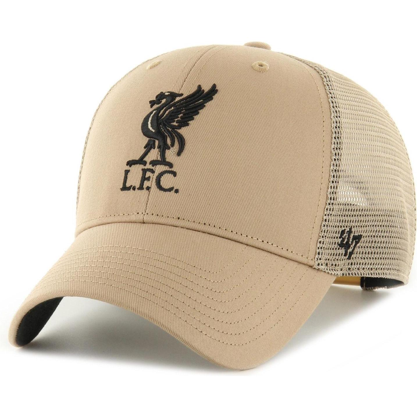 47 Brand, Herren, Cap, Trucker Snapback Cap - Branson FC Liverpool Khaki, Beige