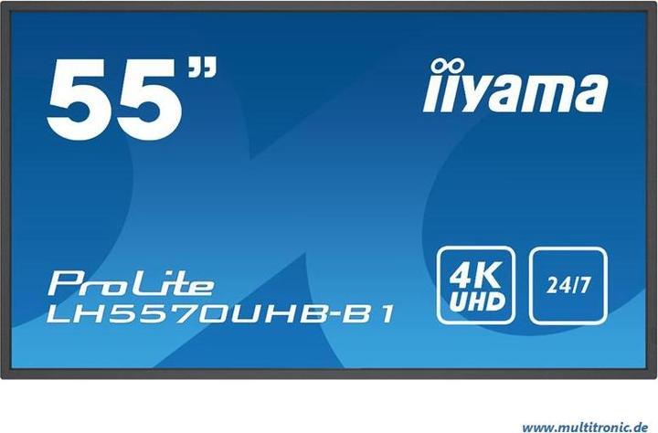 Produktbild iiyama ProLite LH5570UHB-B1 (3840 x 2160 Pixel, 54.60")