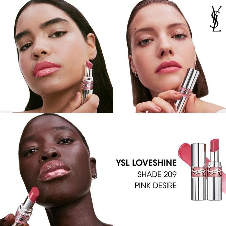 Produktbild Yves Saint Laurent Loveshine Rouge Volupte Shine Lippenstift 209 (209 Pink Desire)