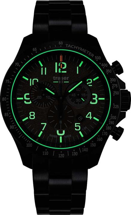 Actual product image Traser P67 Officer Pro Chrono (Chronograph, 46 mm)