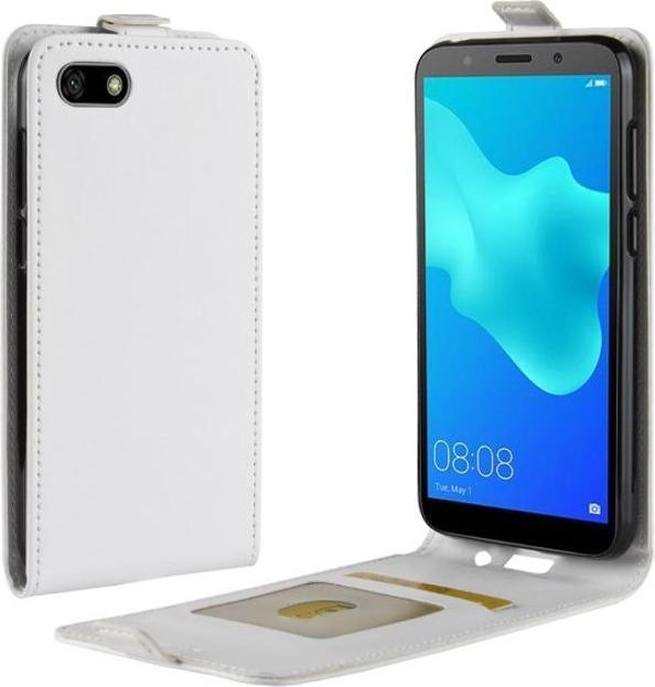 Actual product image MU Classic Crazy Horse Leather Flipcase Series (Huawei Y5 (2018))