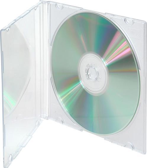 Produktbild Vivanco CD Jewel Case f??r eine CD, 10er Pack, transparent