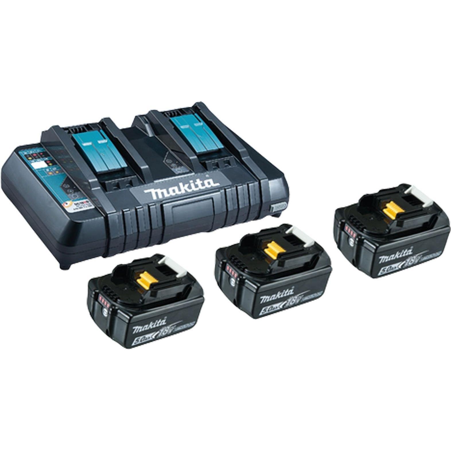 Makita, Werkzeugakku + Ladegerät, Power Source Kit (18 V)