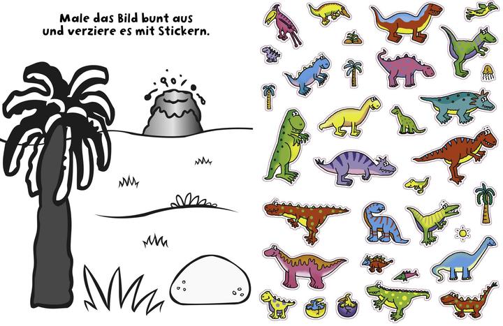 Produktbild 555 Sticker Dinosaurier
