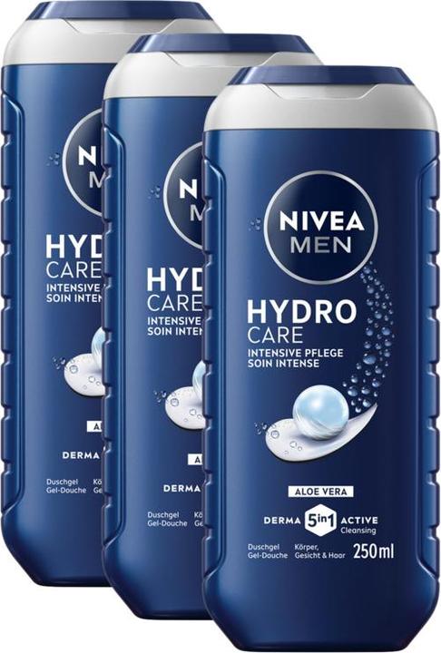 NIVEA MEN Hydro Care Pflegedusche Trio