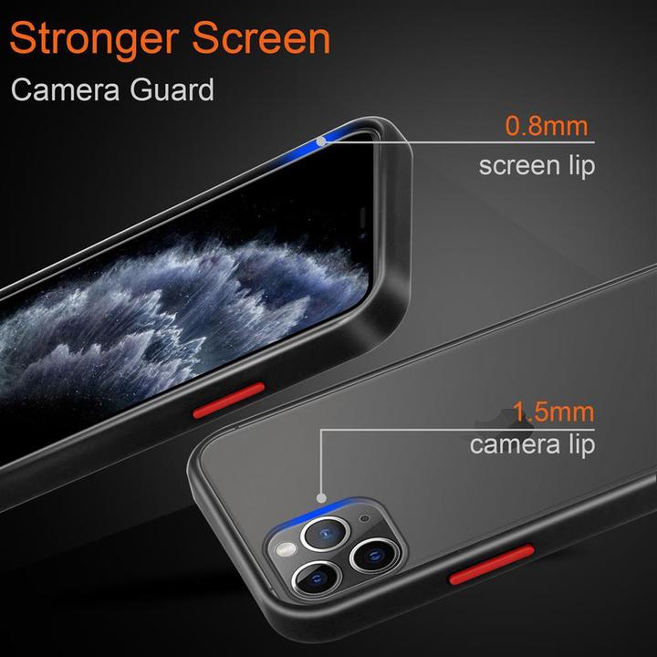 Actual product image Cadorabo Hybrid Matt Cover (Apple iPhone 11 Pro)