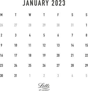 Produktbild Letts Tischkalender Conscious (15 x 18 cm)