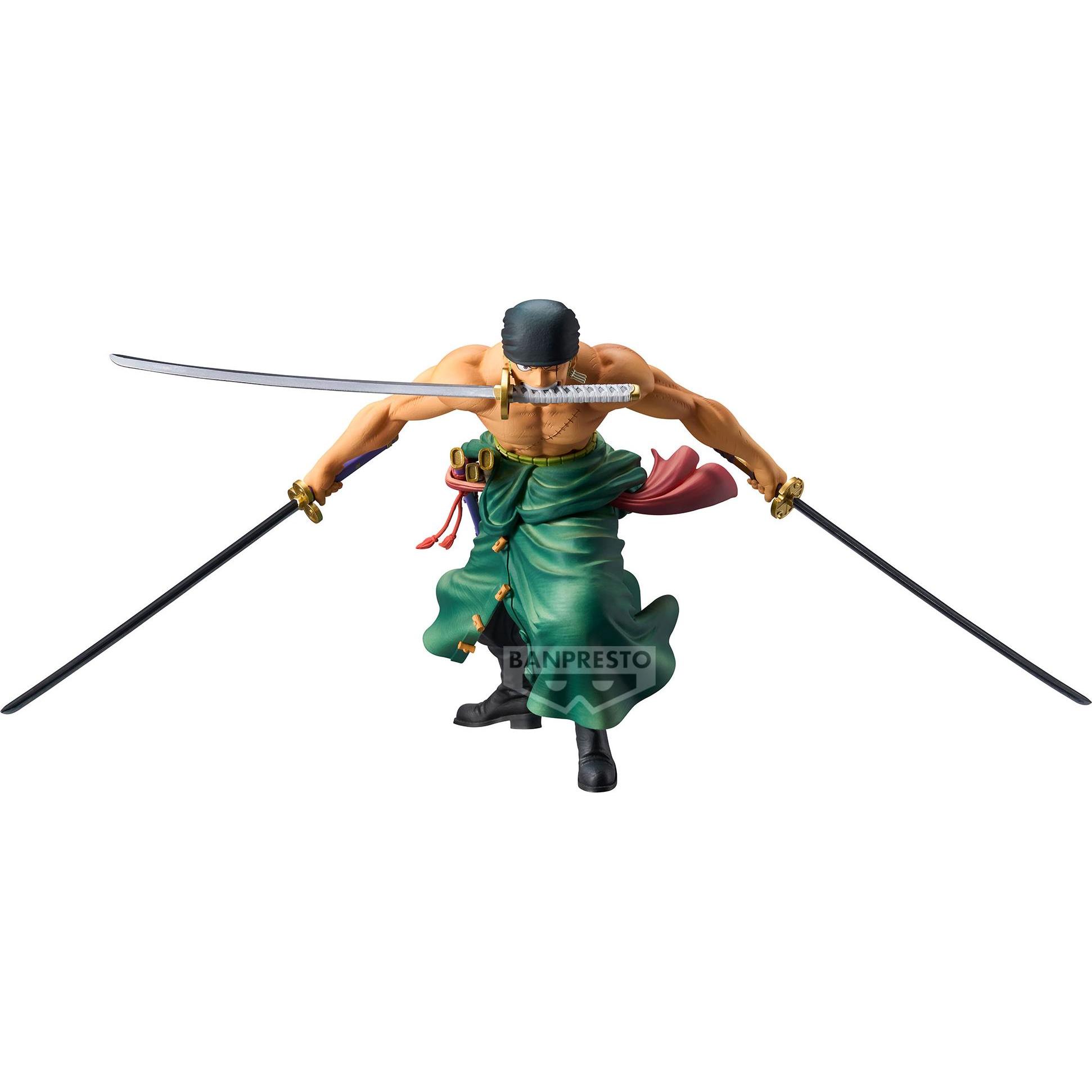 Banpresto One Piece - Roronoa Zoro Grandista Nero