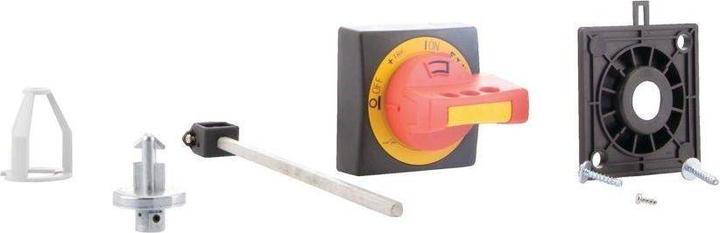 Actual product image Eaton Door coupling handle lockable (L x W x H) 64 x 64 x 54 mm Red, Yellow PKZ0-XRH-MCC 1 pc.