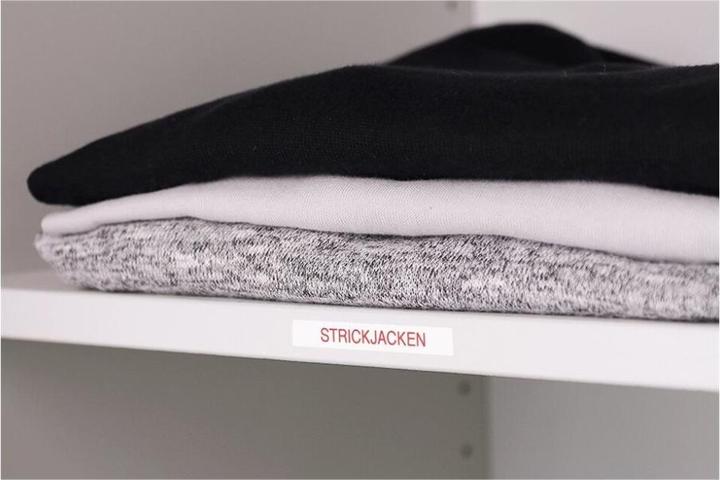 Actual product image Brother M-K222bz (0.90 cm, White, Red)