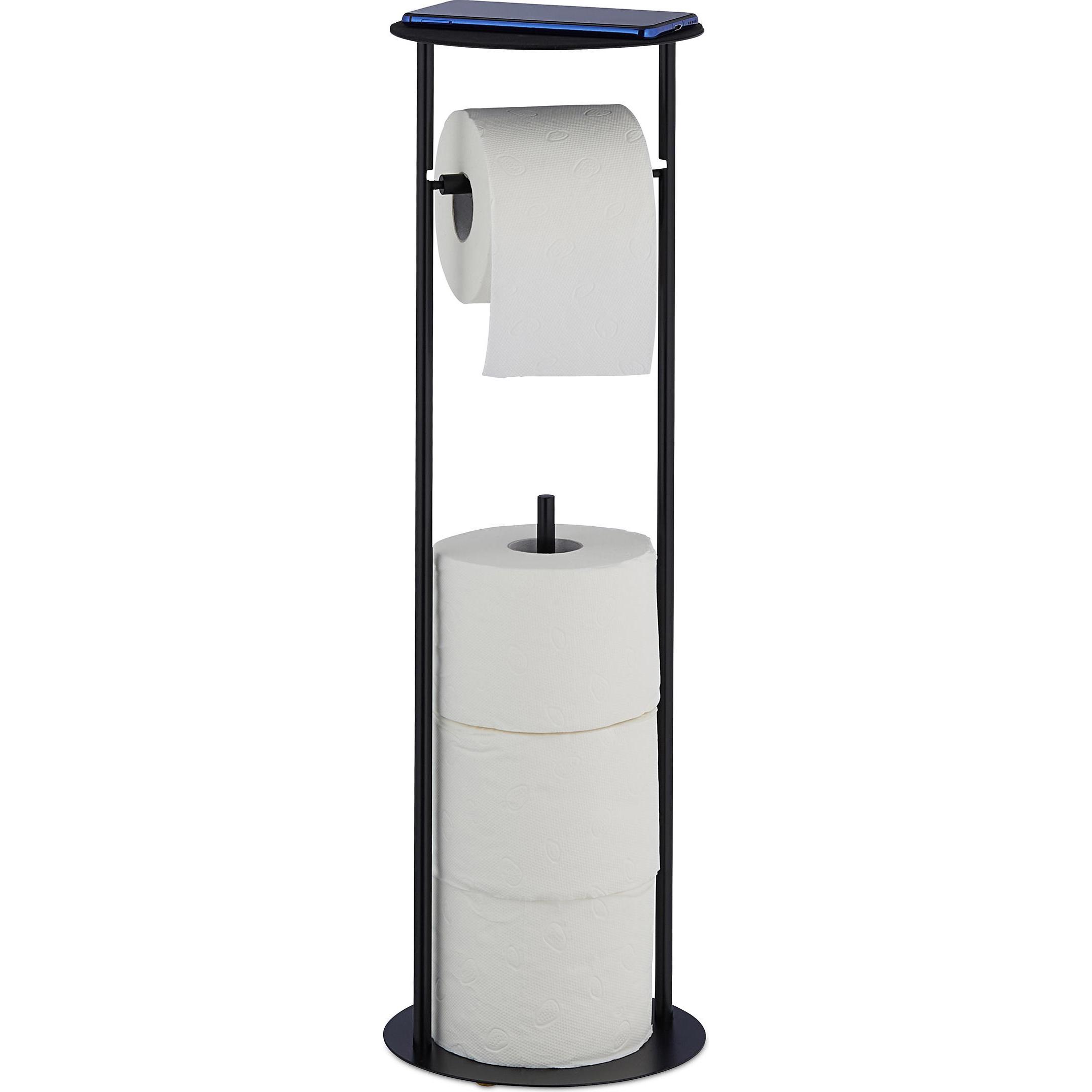 Relaxdays, Toilettenpapierhalter, Toilettenpapierhalter