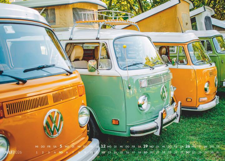 Produktbild Volkswagen Bulli Kalender 2026