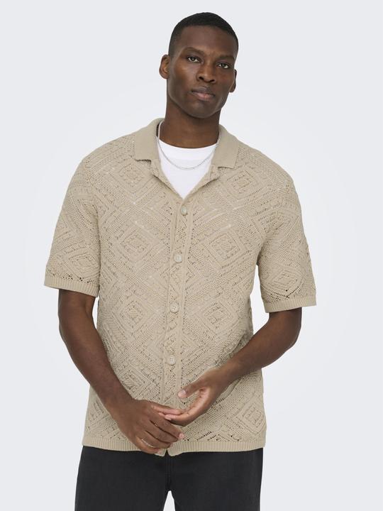 Produktbild Only & Sons ONSKOLMAR Strickjacke Strickpullover (XXL)