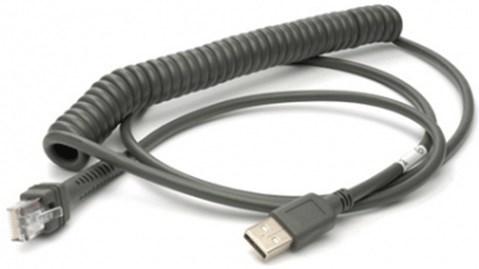 Produktbild Honeywell Kabel: USB schwarz Typ A 2 9 m (9 5 ') gewickelt Host-Stromversorgung