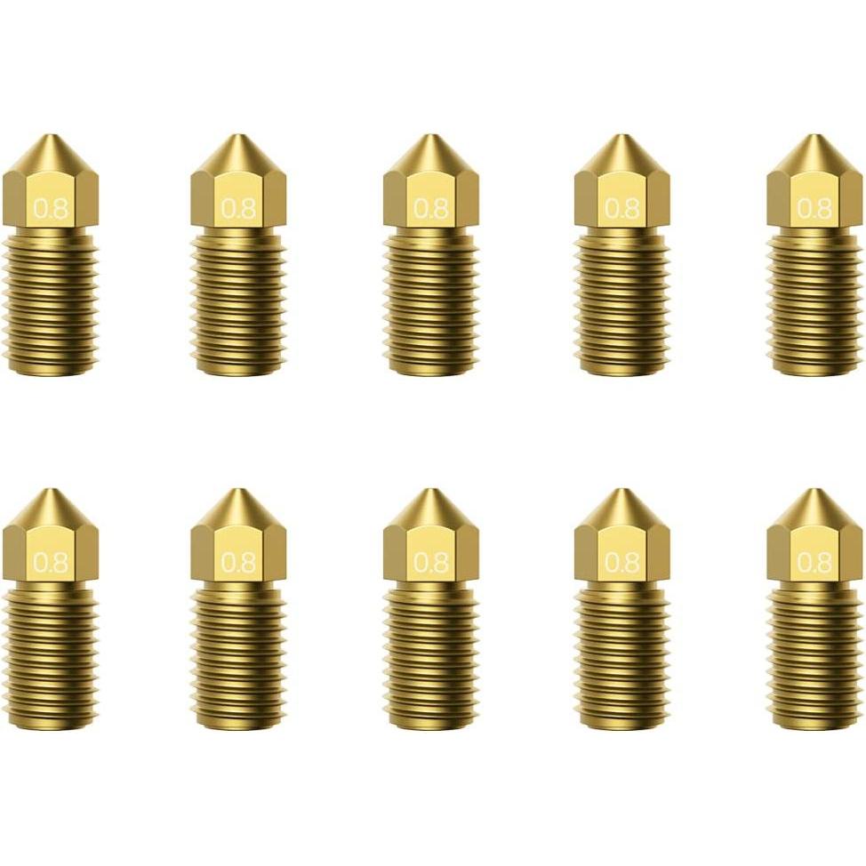 Ankermake M5 Brass Nozzle kit 0,8mm (Düse), 3D Drucker Zubehör