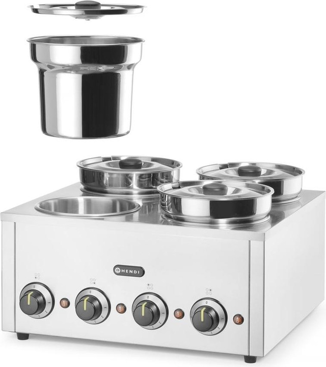 Produktbild Hendi Thermosystem, vierfach,, 16L, 220-240V/800W, 506x509x(H)298mm