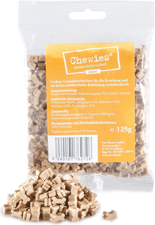 Produktbild Chewies Mini Knöchelchen (Adult, 1 Stk., 125 g)