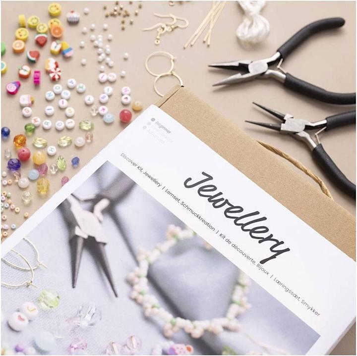 Produktbild Creativ Company DIY Kit - Starter Craft Kit Jewellery Vibrant colours