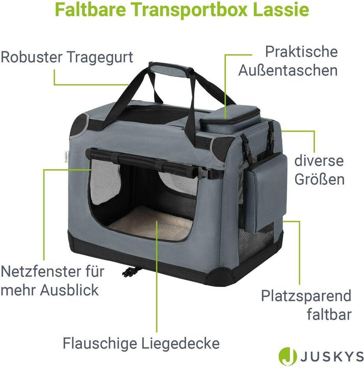 Image du produit Hauptner Caisse de transport pour chiens (Chien, Pliable, Respirant, Lavable)