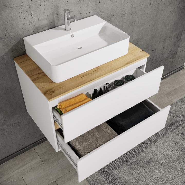 Produktbild VCM Badmöbel-Set mit Waschbecken Cosila-A 80