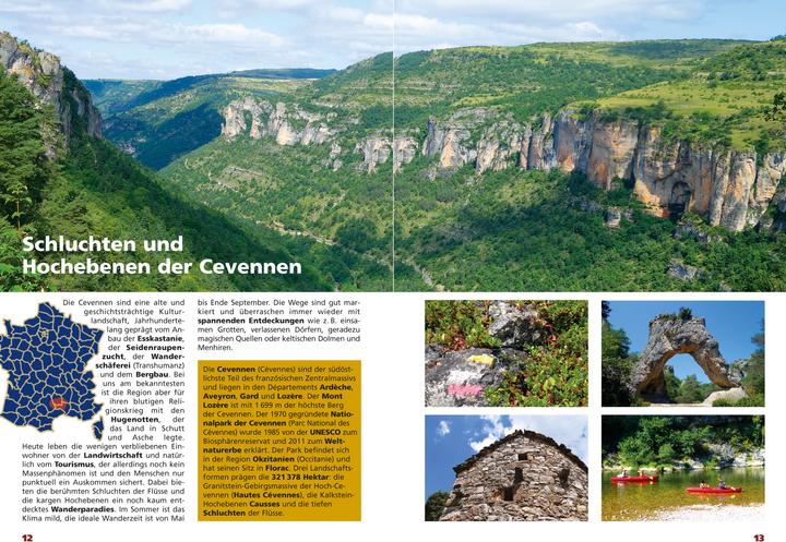 Produktbild Gorges du Tarn, Cevennen (Deutsch, Uli Frings, 2023)