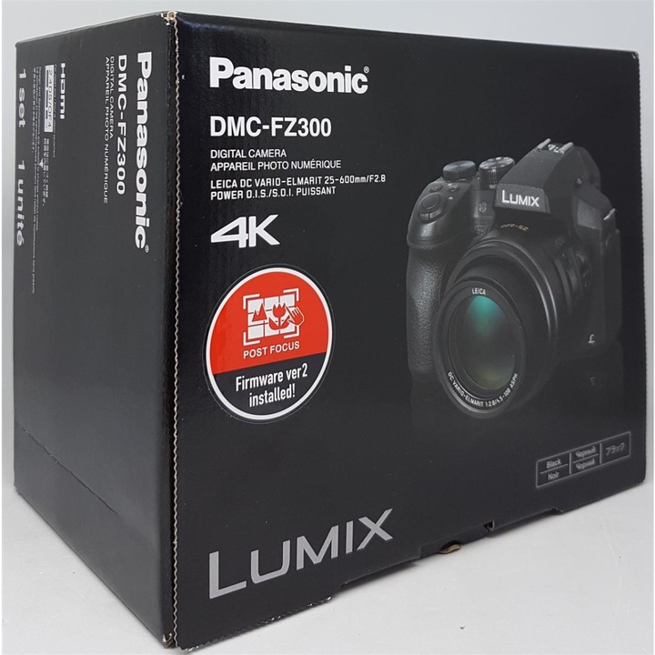 Productafbeelding Panasonic Lumix FZ300 (25 - 600 mm, 12.10 Mpx, 1/2,3'')