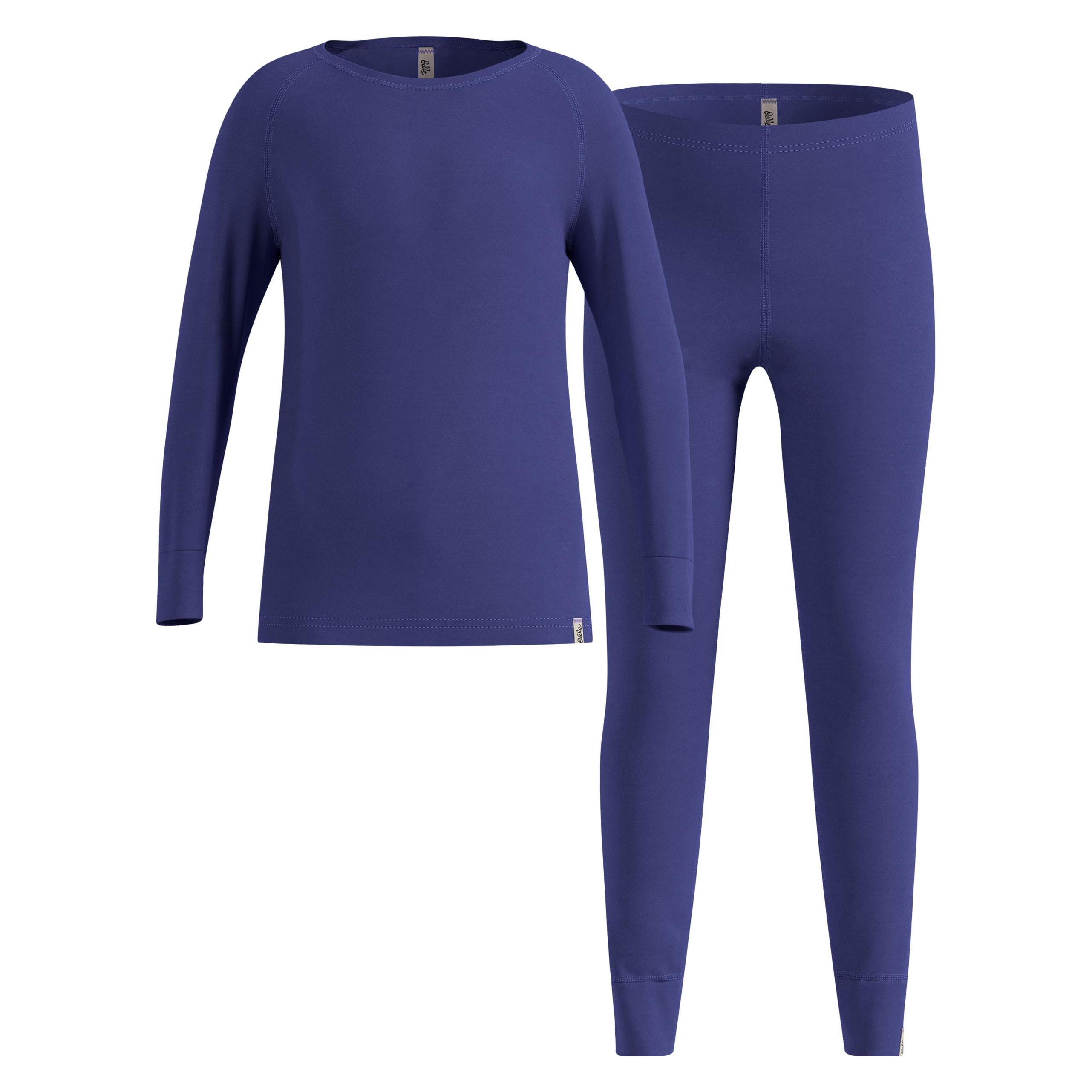 Odlo, Jungen, Funktionsshirt, Merino 200 (104), Blau, Violett, 104