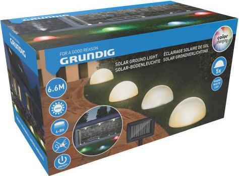Produktbild Grundig Light solar 5pc hemisphere (IP44)