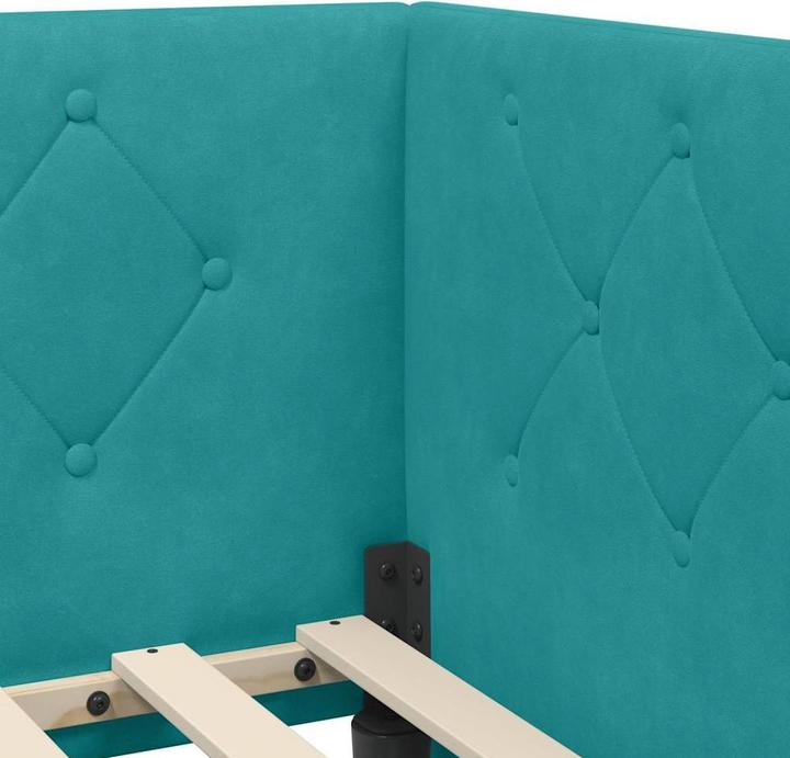 Actual product image vidaXL Eckbettgestell