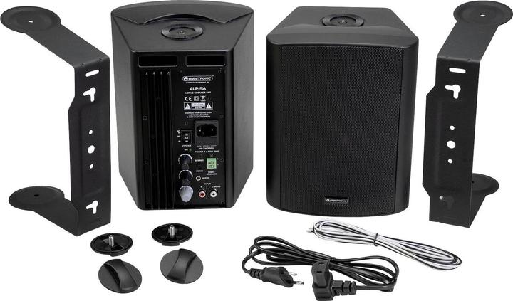 Actual product image Omnitronic ALP-5A Active Loudspeaker Set black (Active)