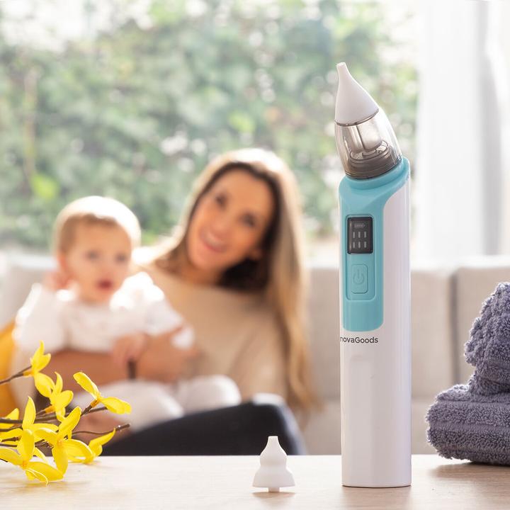 Image du produit InnovaGoods Aspirateur nasal rechargeable pour bébé Nizi