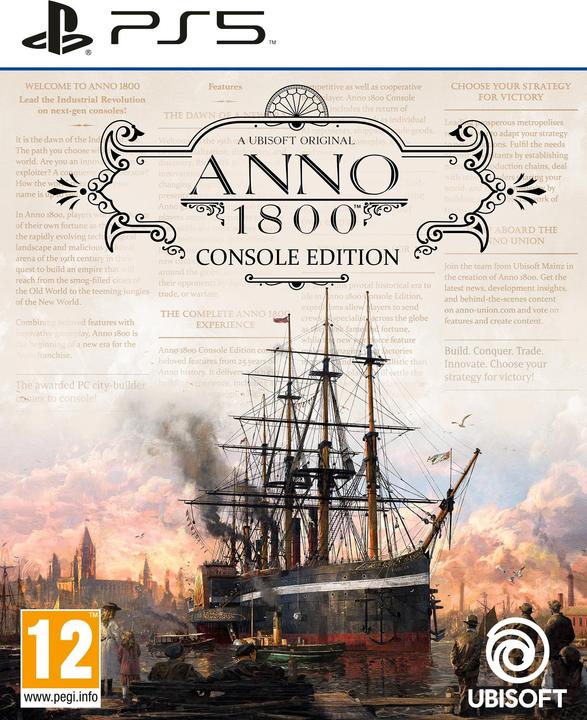 Produktbild Ubisoft Anno 1800 (PS5, Multilingual)