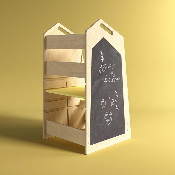 Actual product image Montessori Learning Tower - XXL - Multifunctional Helper Tower 5-in-1 ® by Busy Kids