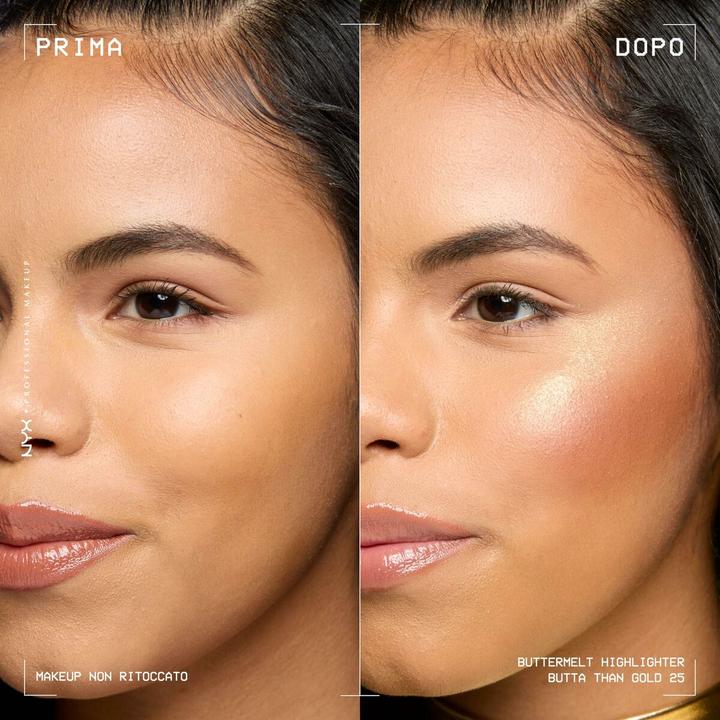 Actual product image NYX Professional Make-Up Nyx Highlight Contour (25 Butta Than Gold, butta than gold, Bronzer, Highlighter, 5 g)