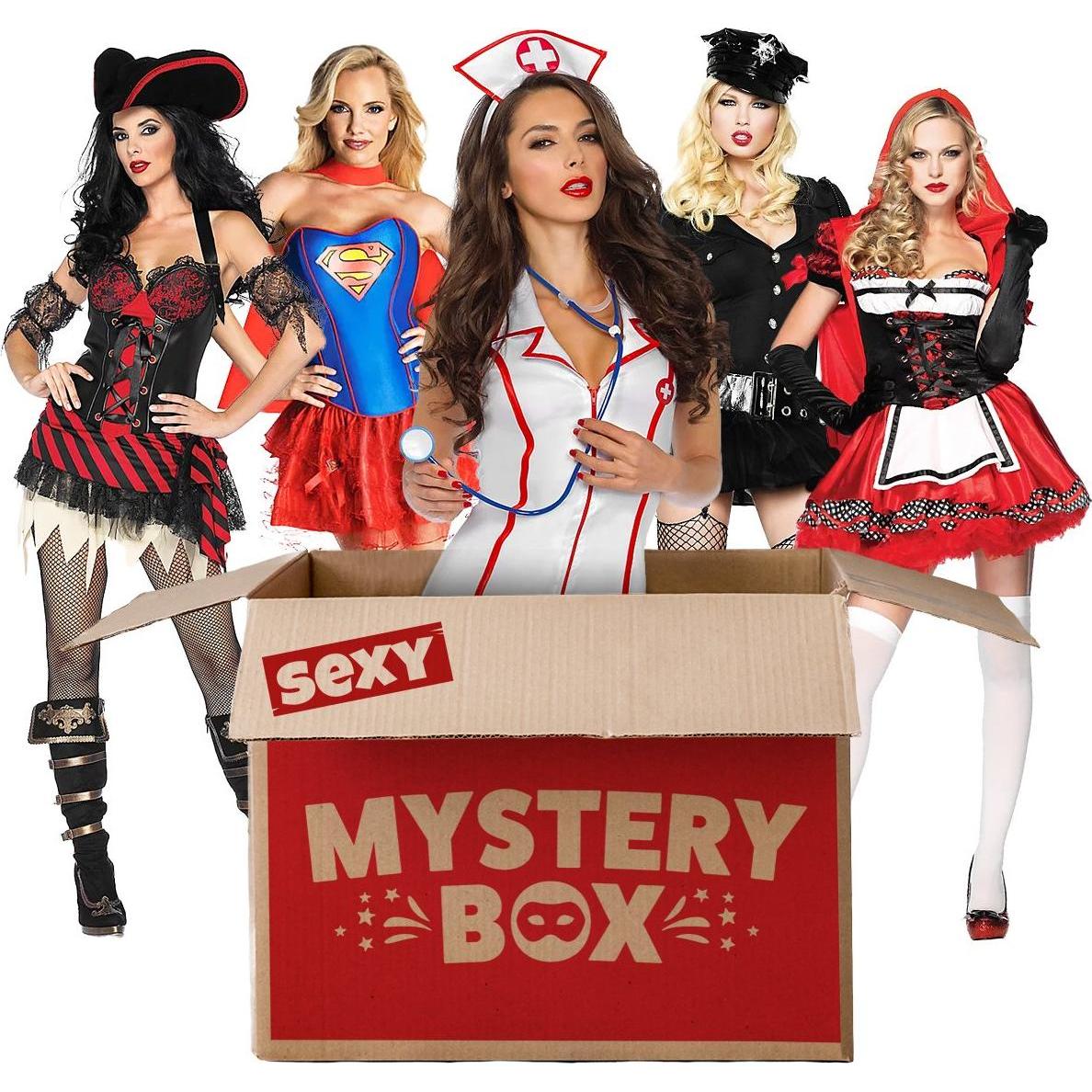 Metamorph Mystery Box - 3 Sexy Kostüme für Damen (M)