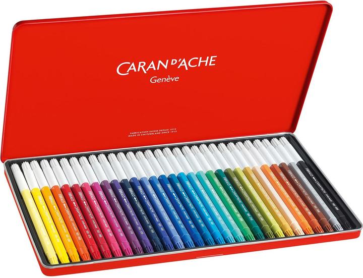 Immagine prodotto Caran d'Ache Fibralo Metallschachtel (Multicolore, 30 x)
