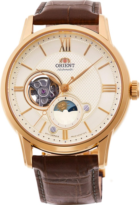 Image du produit Orient RA-AS0010S10B Phase de lune automatique 42mm 5ATM (Horloge à phases de la lune, 42 mm)
