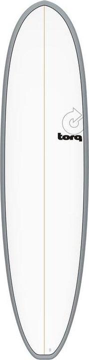 Torq Surfboard Epoxy TET 7.4 V+ Funboard GrayRail