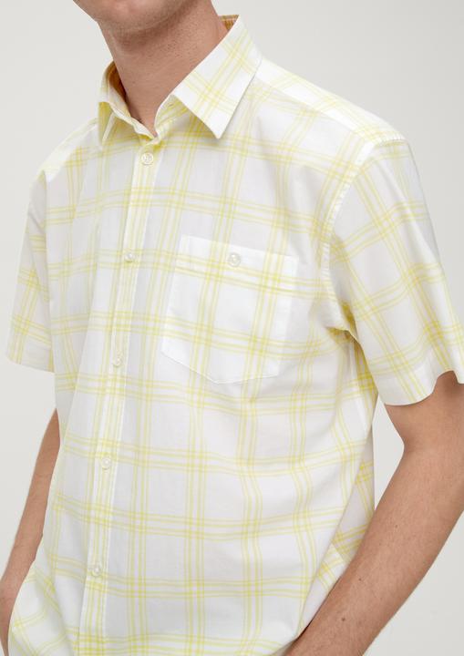 Produktbild s.Oliver Hemd Regular: Kariertes Hemd aus Baumwollstretch (M)