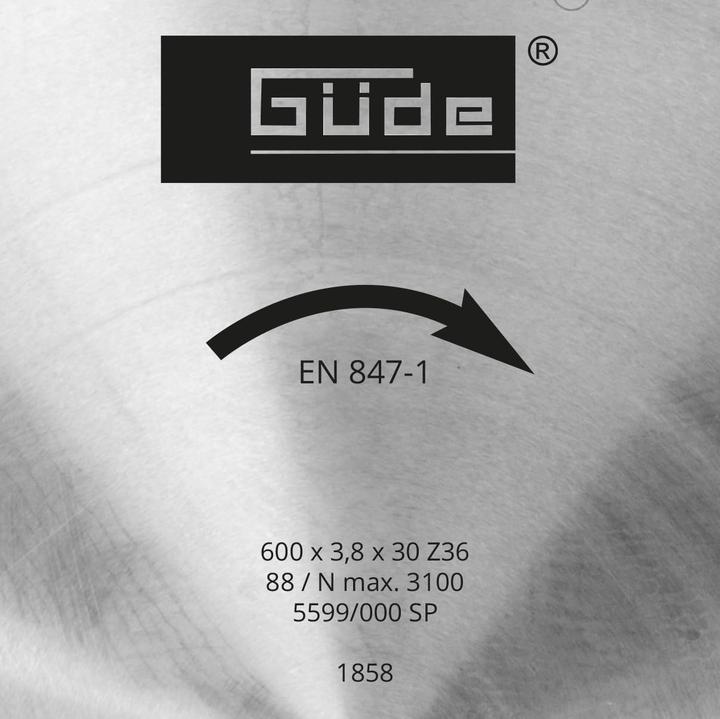 Produktbild Güde Lama per Seghetto da Legna