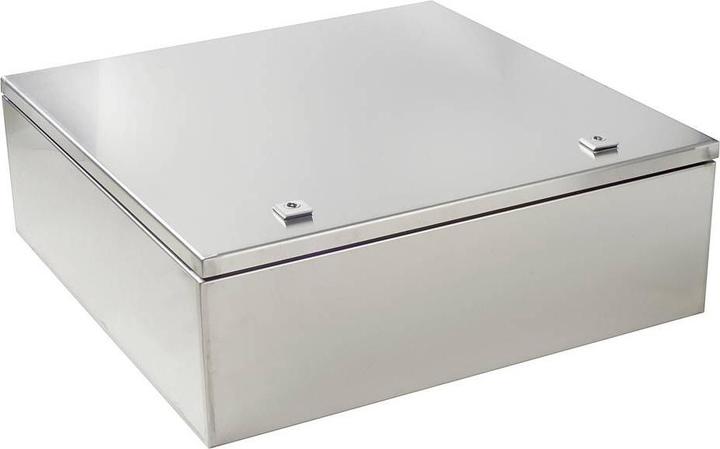 Produktbild Tru Components TC-SS606020 Schaltschrank 600 x 600 x 200 Edelstahl Lichtgrau 1 S