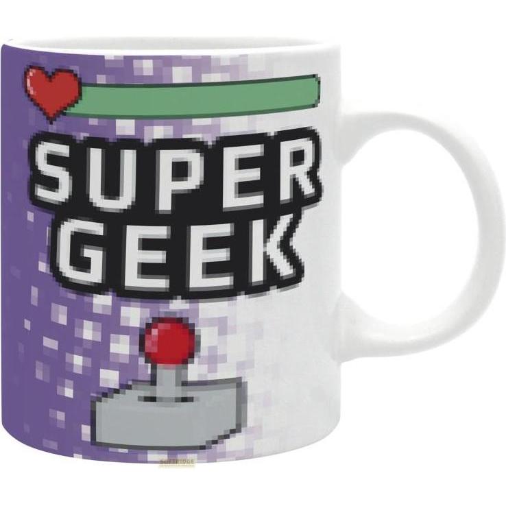 ABYstyle Rétro gaming - Super Geek, Tazza