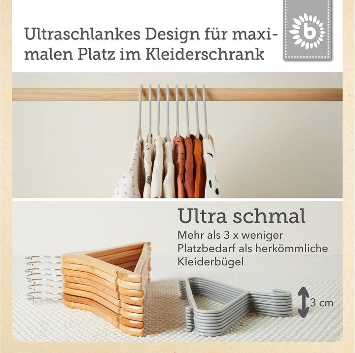 Produktbild Bieco Kleiderbügel (8 x)