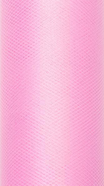 Produktbild Partydeco Tulle Plain, light pink, 0.3 x 9m (1 pkt / 1 pc.) (1 Stück)